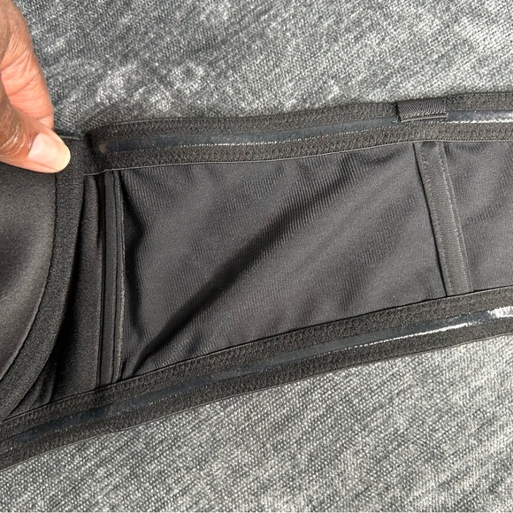 NWT Cacique Sensual Strapless Underwire Black Bra Size 44DD. - Picture 12 of 13